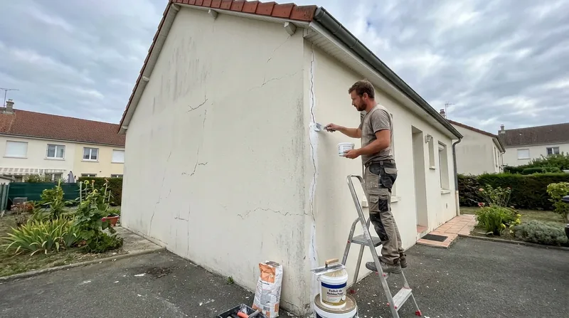 Rénovation de façade & traitement des fissures Le Mans