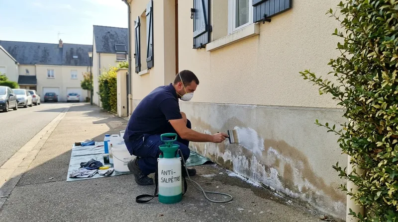 Traitement façade & humidité Le Mans